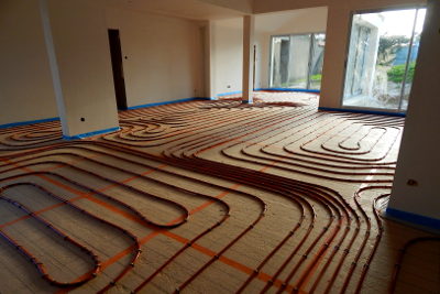 Installation de plancher chauffant à La Plaine-sur-Mer et Préfailles